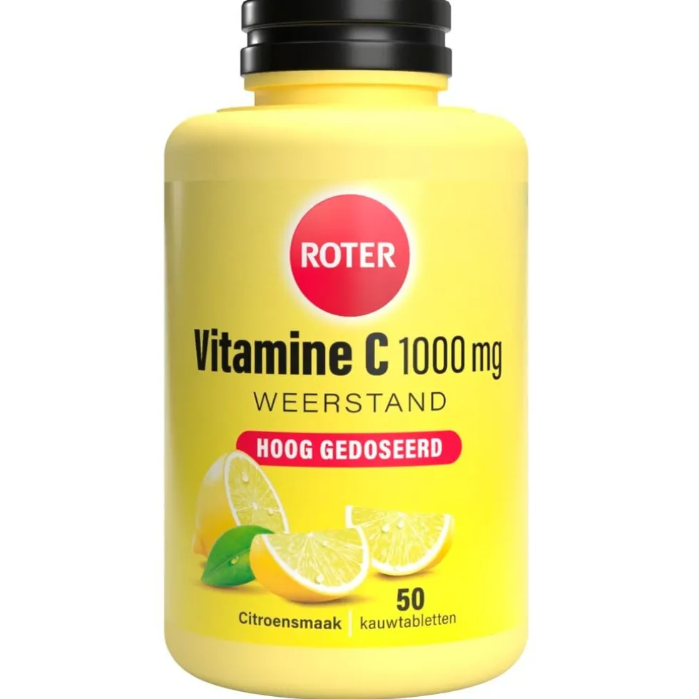 Roter Vitamine C 1000 mg Sterk Kauwtabletten
