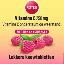 Roter Vitamine C 250 mg Weerstand Tabletten