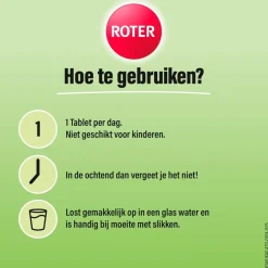 Roter Vitamine C 1000mg Lime Lychee Bruistabletten