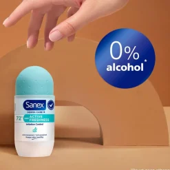 Sanex Derma Care+ Active Freshness 72h Antitranspirant Deodorant Roller