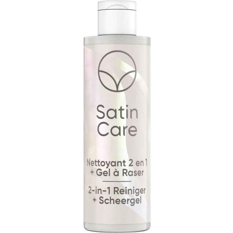 Satin Care Huid & Schaamhaar 2-In-1 Reiniger en Scheergel