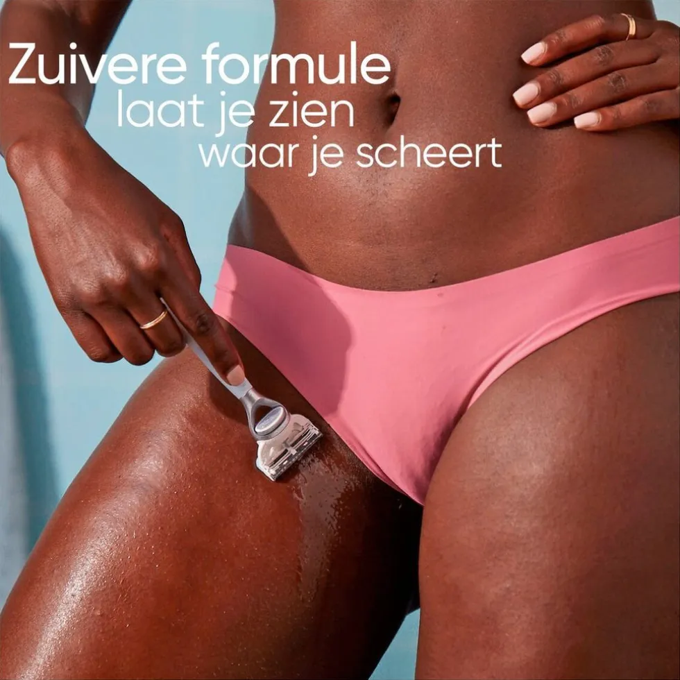 Satin Care Huid & Schaamhaar 2-In-1 Reiniger en Scheergel