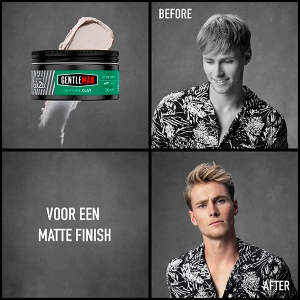 Schwarzkopf Got2b Gentleman Texture Clay