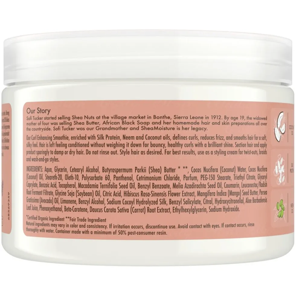 SheaMoisture Coconut & Hibiscus Curl Enhancing Smoothie