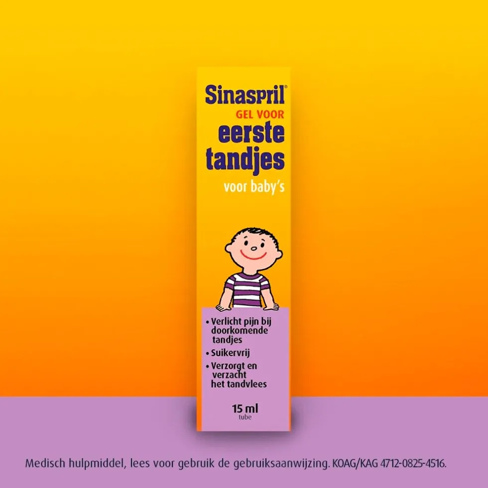 Sinaspril Gel Voor Eerste Tandjes