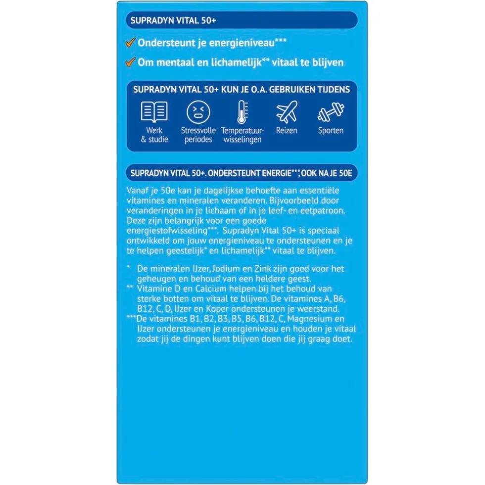 Supradyn Vital 50+ Tabletten