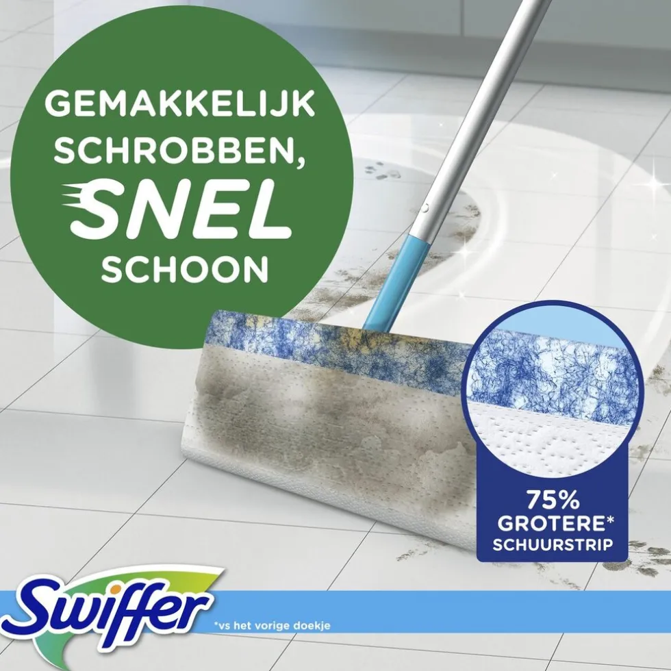 Swiffer Wet Vochtige Vloerdoekjes