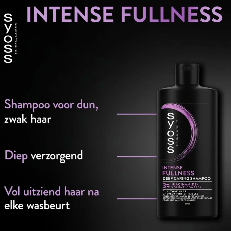 Syoss Intense Fullness Deep Caring Shampoo