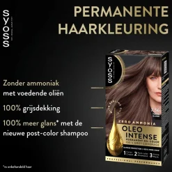 Syoss Oleo Intense 7-56 Mokka Donkerblond Haarkleuring