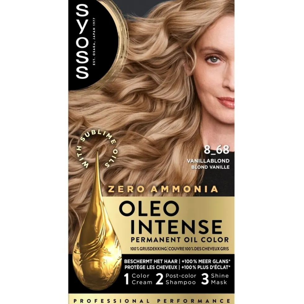 Syoss Oleo Intense 8-68 Vanillablond Haarkleuring