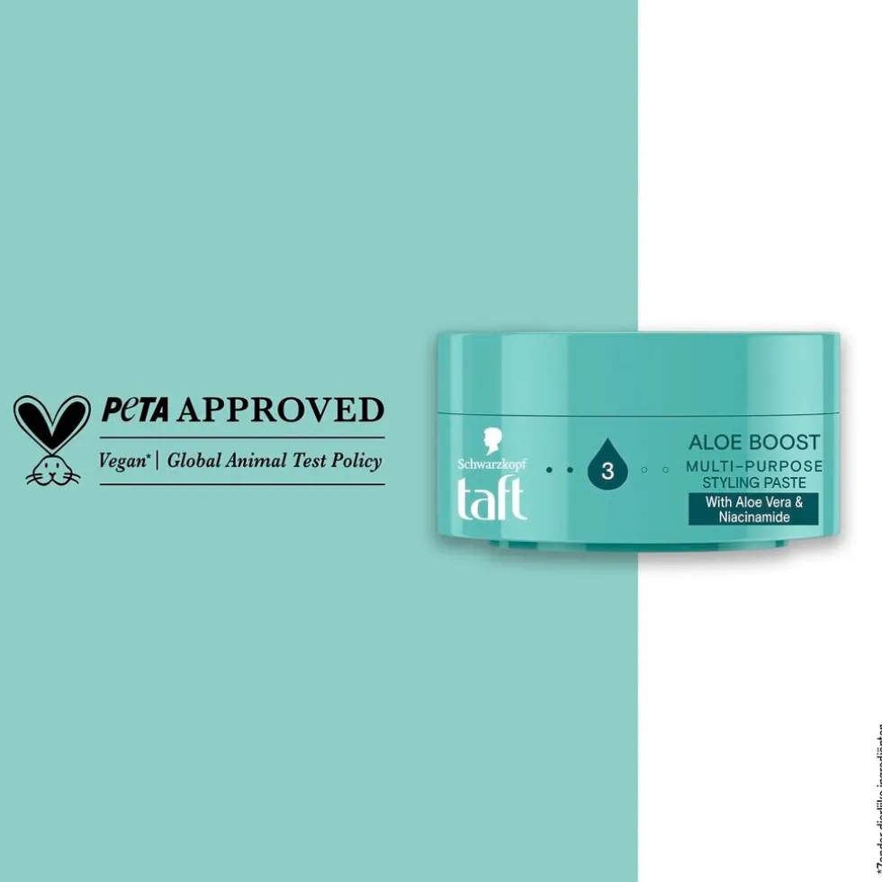 Taft Aloe Boost Hold 3 Multi-Purpose Styling Paste