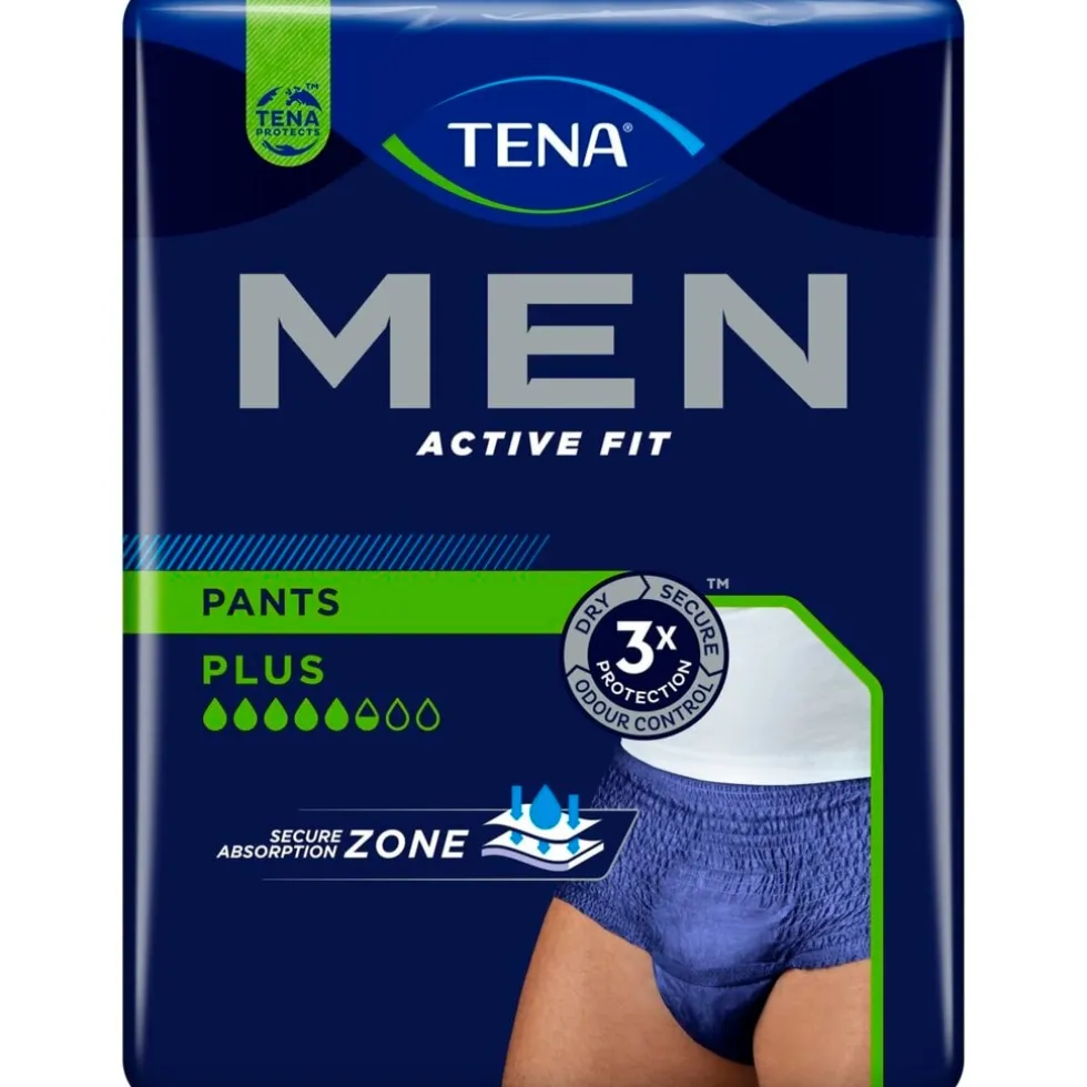 Tena Men Active Fit Pants Plus Incontinentiebroekjes