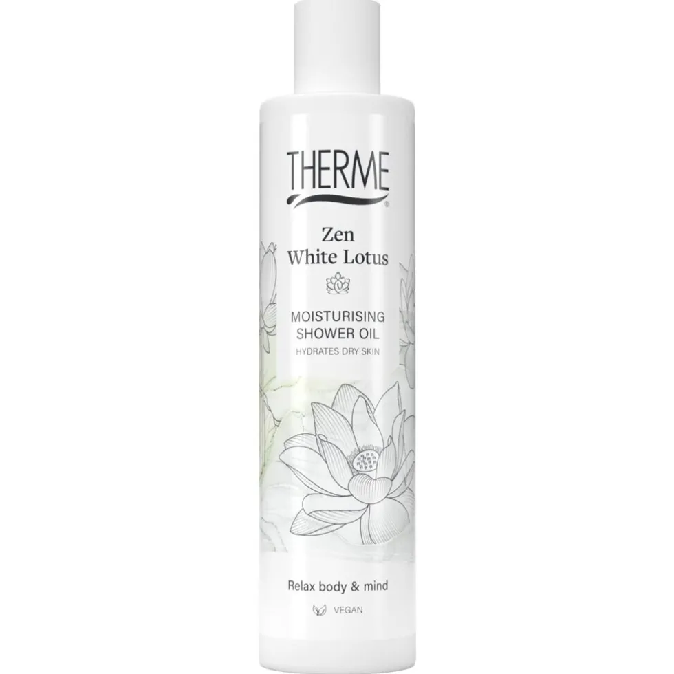 Therme Zen White Lotus Moisturising Shower Oil