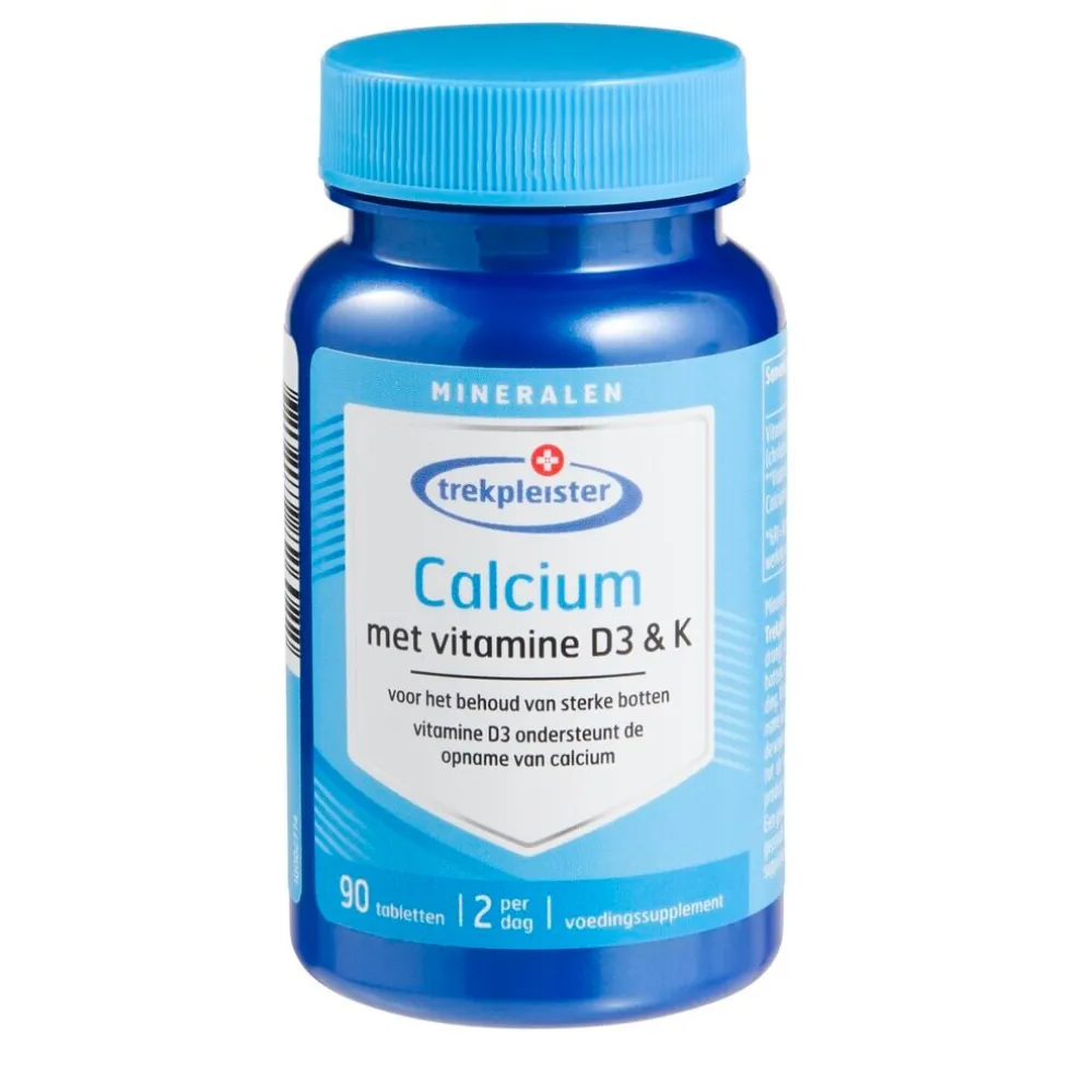 Trekpleister Calcium met Vitamine D & K Tabletten