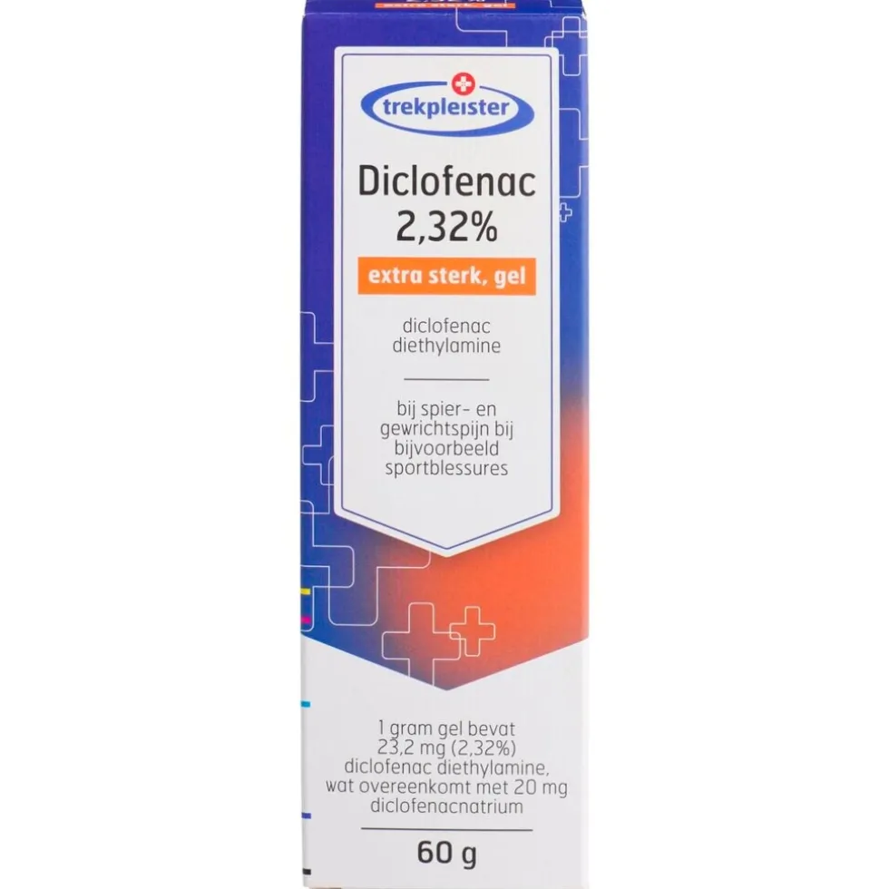 Trekpleister Diclofenac 2,32% Extra Sterk Gel