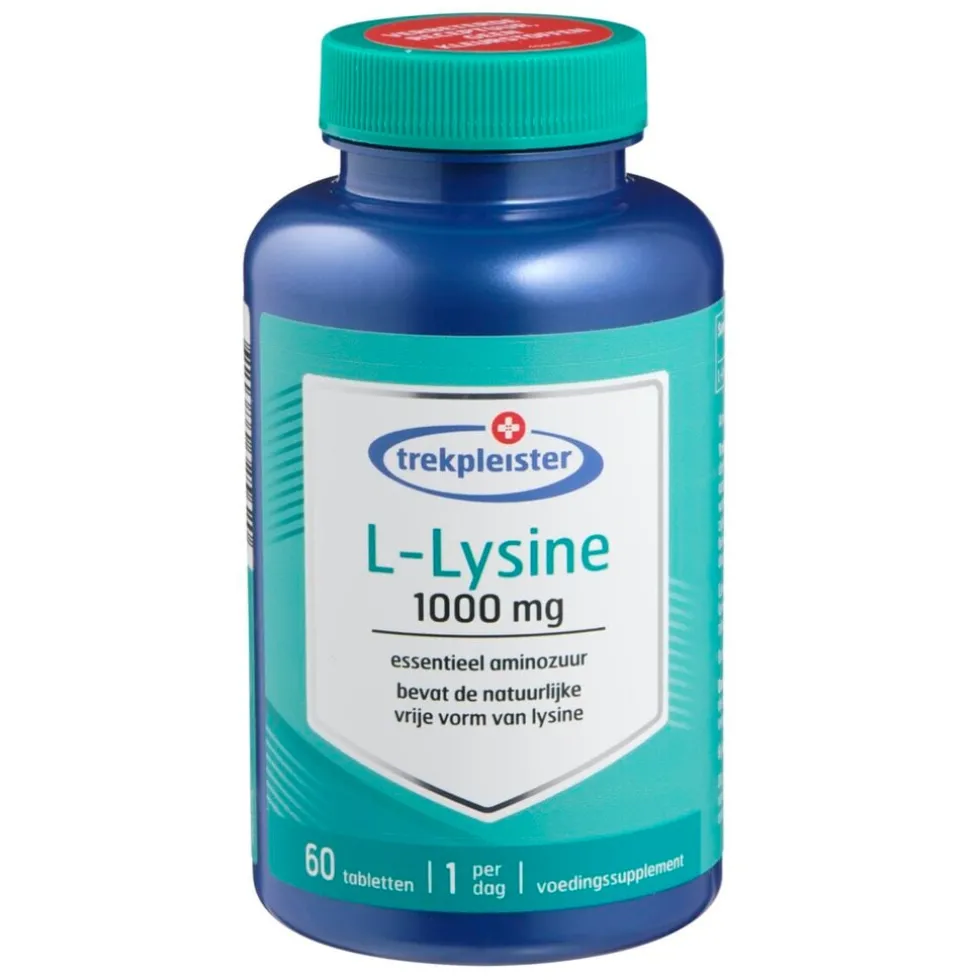 Trekpleister L-Lysine 1000mg Tabletten