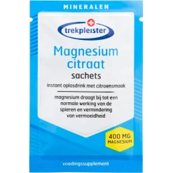Trekpleister Magnesium Citraat 400mg Sachets
