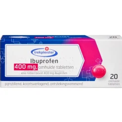 Trekpleister 400mg Ibuprofen Omhulde Tabletten
