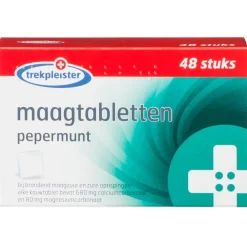 Trekpleister Pepermunt Maagtabletten