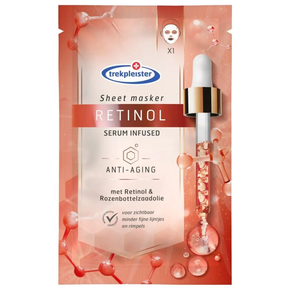 Trekpleister Retinol Anti-Age Sheetmasker