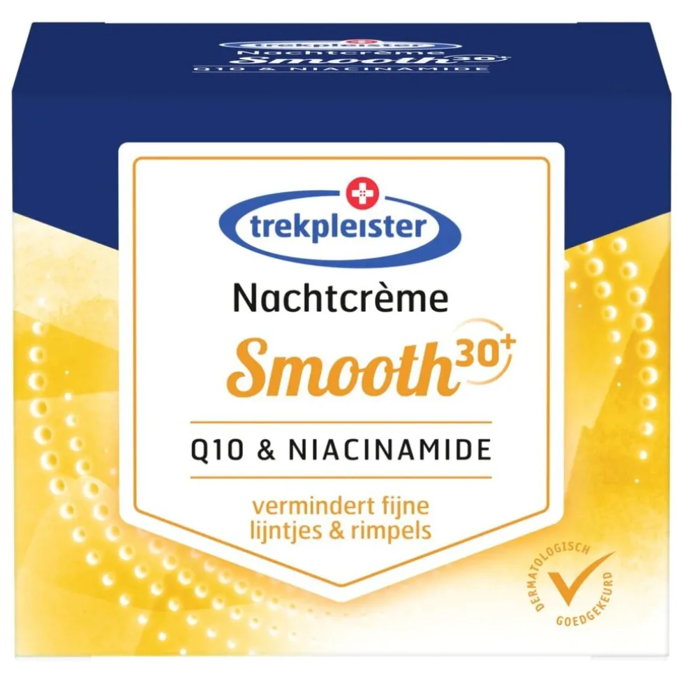 Trekpleister Smooth Q10 & Niacinamide Nachtcrème