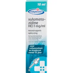Trekpleister Xylometazoline HCl 1 mg/ml Neusdruppels