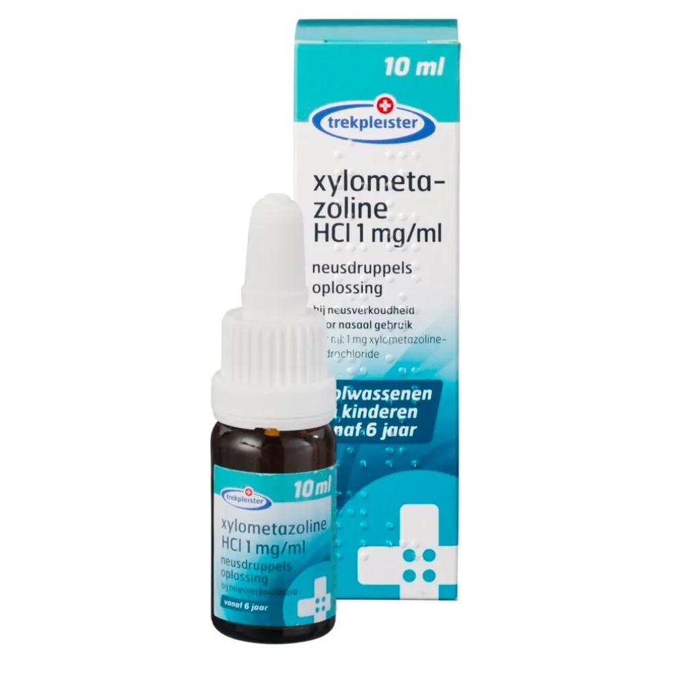 Trekpleister Xylometazoline HCl 1 mg/ml Neusdruppels
