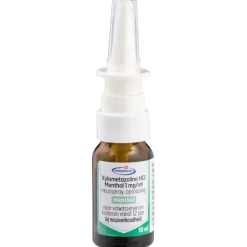 Trekpleister Xylometazoline HCl Menthol 1 mg/ml Neusspray