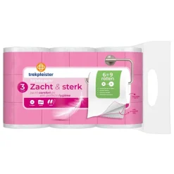 Trekpleister Zacht & Sterk 3-Laags Toiletpapier