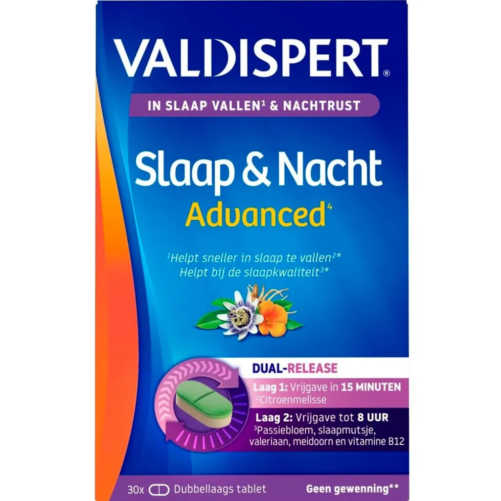 Valdispert Slaap & Nacht Advanced Tabletten