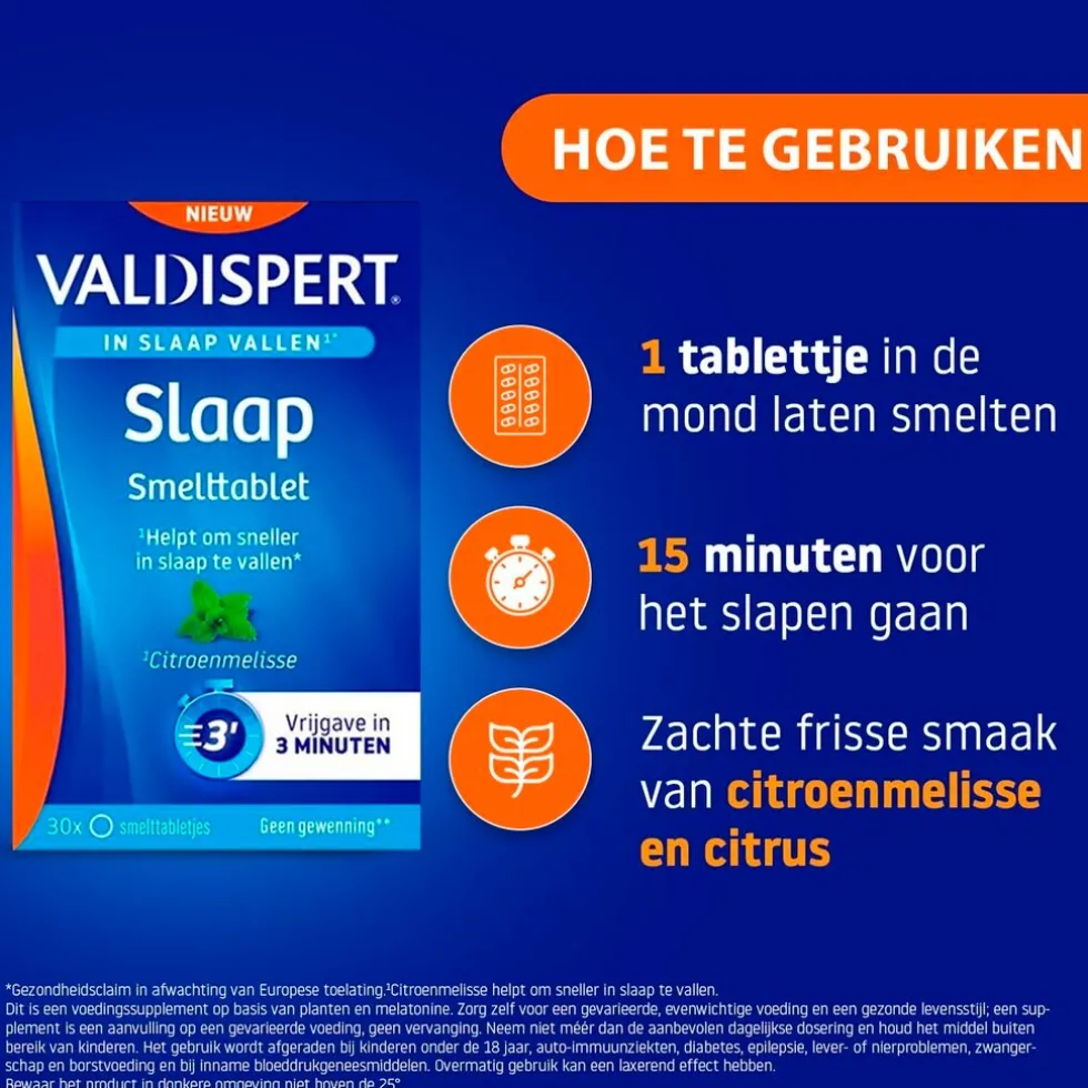 Valdispert Slaap Smelttabletten