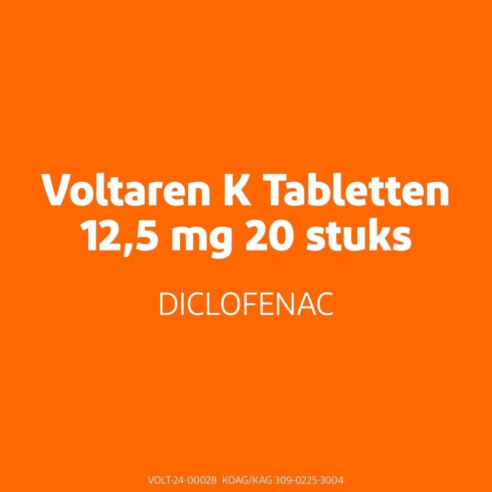 Voltaren K 12,5mg Diclofenac-Kalium Filmomhulde Tabletten