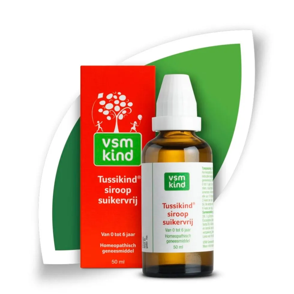 VSM Tussikind Siroop Suikervrij