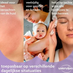 WaterWipes Soothing Clean Babydoekjes