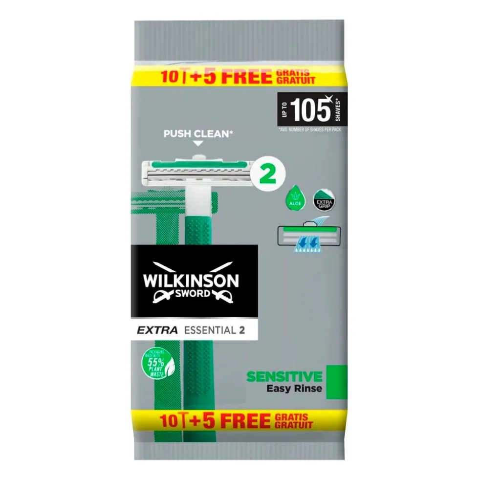 Wilkinson Sword Extra 2 Sensitive Wegwerpscheermesjes