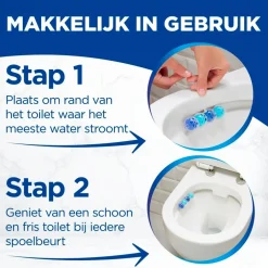 Witte Reus Kracht Actief Oceaan Toiletblok