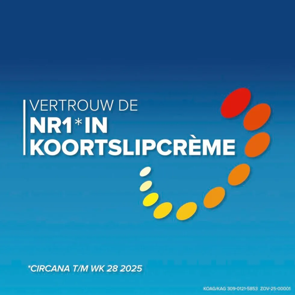 Zovirax Koortslip Crème Tube